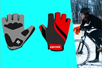 design cycle gloves, cycle gloves full finger and half