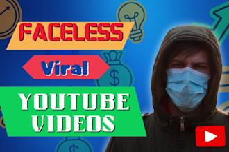 create viral faceless youtube video, shorts and reels