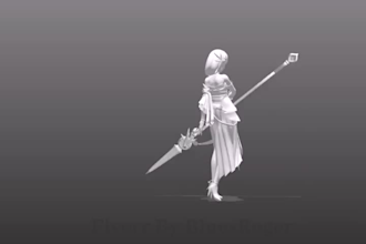 do 3d realistic animation in game