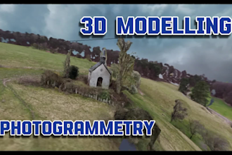 create 3d model and orthophoto using drone photogrammetry