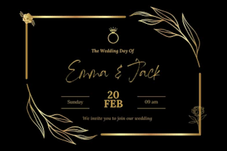 design wedding invitations, party invites, birthday cards, and greeting card
