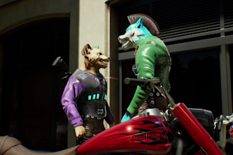 create a cinematic unreal engine 3d game trailer