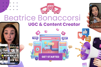 create for you ugc video in italian or english in 5 days