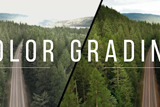 do cinematic video editing