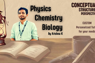 do physics biology chemistry tutoring by medical student
