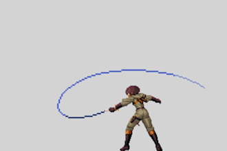 make character battle sprite for rpg maker mv and mz, anime vtuber utaite amv
