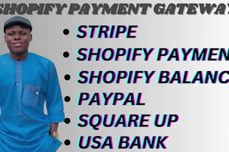setup create shopify payment with gateway integration
