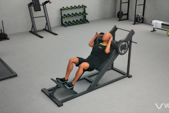 do gym 3d fitness workout animation 3d fitness animation 3d workout animation