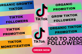 grow tiktok account increases tiktok followers with social media