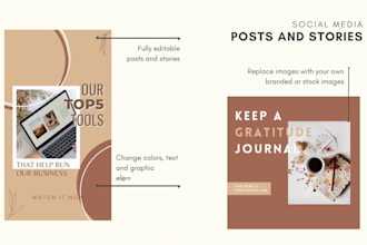 design custom social media templates in canva