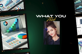 do excel graphs, charts, pivot table and dashboard