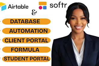 build airtable automation,airtable softr expert,airtable software,client portal