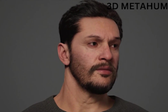3d realistic metahuman, character model, rig, short film, game character
