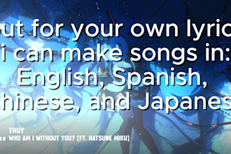 create fully ai or non ai songs starting from 5 dollars