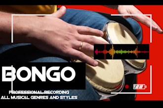 record bongo in your musical production