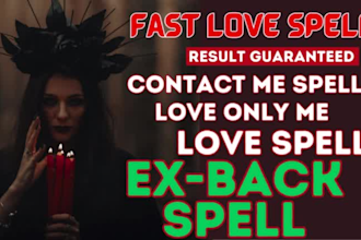 cast instant love spell ex back urgent obsession spell black magic only me spell
