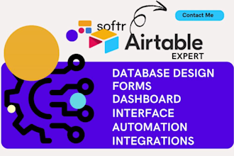 be your airtable expert setup airtable database and design airtable automation