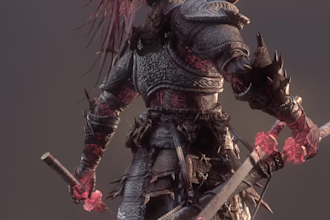 create 3d game character rigging and animations for unity and  unreal engine