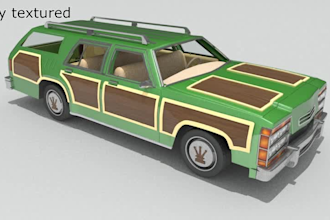 providing 3d car model