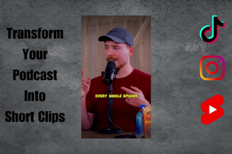 edit your podcast into engaging shorts
