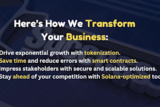 develop secure blockchain solutions, smart contracts, and dapps