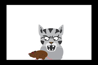 draw cartoon animal for you