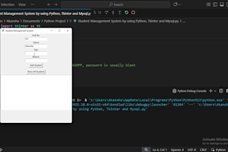 build custom python desktop applications with tkinter gui