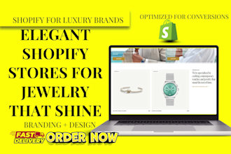 build a profitable luxury shopify jewelry store that turns browsers into buyers