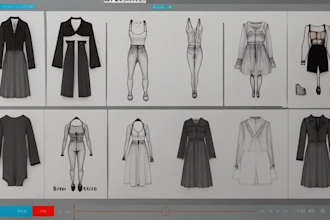 do 2d technical drawings or flat sketch drawing for your products