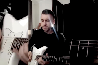 guitarist and composer, in creating music and audio mixing