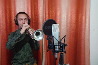 record professional trumpet or flugelhorn for your music