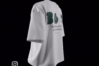 create your t shirt design with realistic 3d mockup