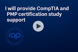 assist in your comptia and pmp certification preparation