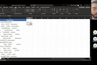 teach you basics, advanced excel, power pivots, macros, power query, etc