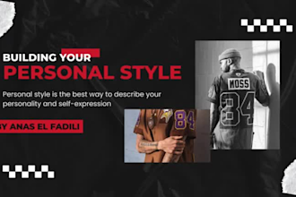 design attractive youtube banner, channel art