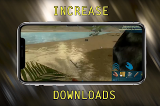 create a mobile game trailer or app promo