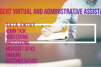 be your professional virtual assistant