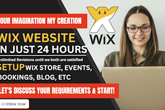 design, develop or redesign your business wix website