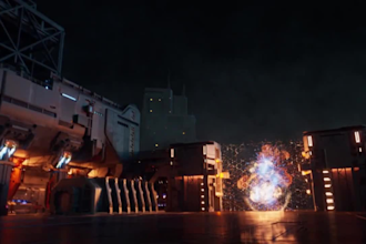 3d compositing fire effect wire clean up camera motion tracking smoke effect