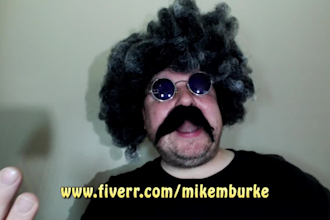 record a video as a groovy hippy