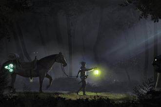 create fantasy and scifi video game concept art