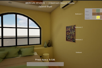 create archviz interactive scenes in unreal engine