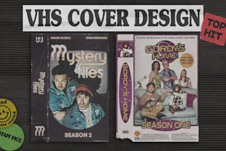 design a vhs cover for you