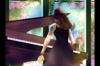 create dreamy emotional fantasy art that tells a story