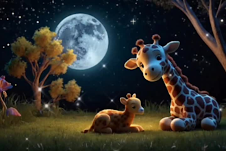 design peaceful and gentle lullaby videos for your channel