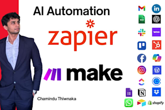 build ai automations using zapier and make ai