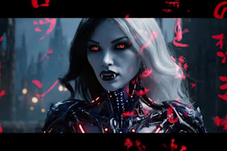 create stunning ai music video, unique cinematic