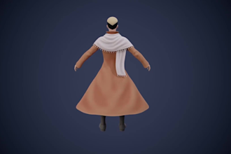 3d character model for unreal engine