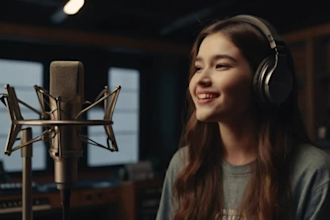 be your christian music producer, worship song, gospel song, as a female singer