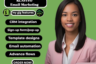 integrate klaviyo with shopify, popup forms, email flows, and automation